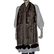 Wrapping Stoles Wool for Womens India with Pom-Pom 28 x 72 inches