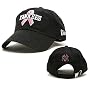 New York Yankees Black Sparkle Pink Ribbon Cap