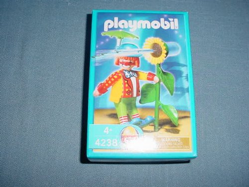 Playmobil #4238 Clown with Sunflower Set Image Playmobil #4238 Clown with Sunflower Set