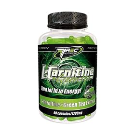 Trec Nutrition L-Carnitine + Green Tea Softgel Capsules x 180 caps (Effective weight loss diet)