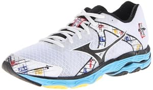 Mizuno Women's Wave Inspire 10 Running Shoe,White,7.5 B US