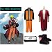 Naruto Cosplay Set für Naruto Uzumaki Vol. 2- Naruto Uzumaki mantel (S)+Uzumaki Sage Modus Cosplay