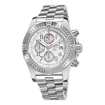 Buy Cheap Breitling Men's A1337011/A699 Super Avenger New White Chronograph Dial Watch with FREE Shipping!