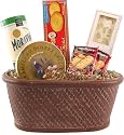 Tea and Snack Gift Basket:chocolate, Provence Earl Grey Tea + Tea Ball and Heavy Mug