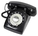 Steepletone Retro BT Corded Telephone - Black