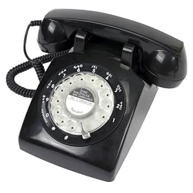 Steepletone Retro BT Corded Telephone - Black