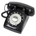 Steepletone Retro BT Corded Telephone - Black