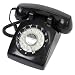 Steepletone Retro BT Corded Telephone - Black