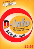 D-Info vor & zur�ck - Fr�hjahr 2008 - 