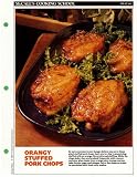  : McCall's Cooking School Recipe Card: Meat 48 - Orange-Glazed Pork Chops (Replacement McCall's Recipage or Recipe Card For 3-Ring Binders)