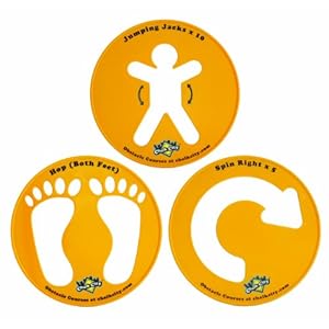 Chalk City Obstacle Course Stencils