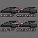 4x4 Truck Sticker Decal Carbon Fiber chevy ford dodge