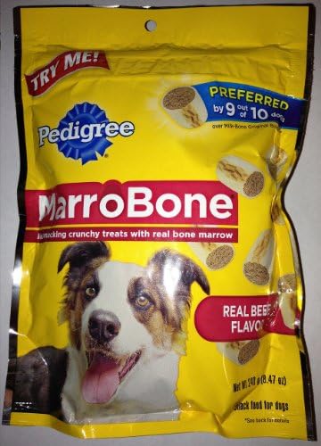 Pedigree Marrobone Dog Treats - Real Beef Flavor - 8.47 oz - 1 EA