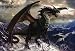 Rogue Dragon (On Mountain) Art Poster Print - 24" X 36"