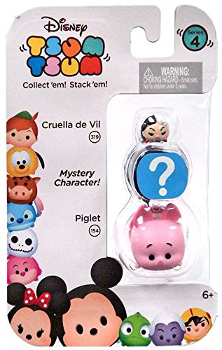 Disney Tsum Tsum Series 4 Cruella de Vil & Piglet 1