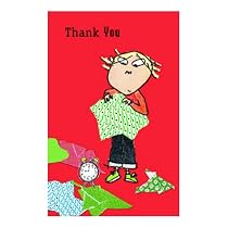 Charlie and Lola - Party Supplies - Thank You Cards with Charlie