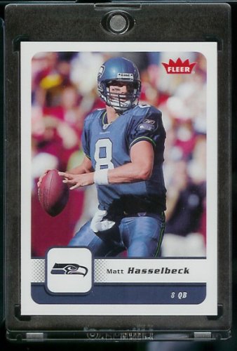 2006 Fleer Matt Hasselbeck Seattle Seahawks Football Card #87 - Mint Condition - In Protective Display Case !!