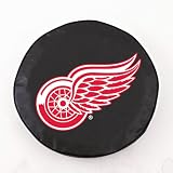 Detroit Red Wings NHL Tire Cover Black Size: H2 - 35 x 12.5 Inch