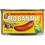 Zoo Med Tropical Fruit Mix-ins Red Banana Turtle Food, 3.4-Ounce