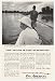 1954 Dr Albert Schweitzer Photo Pan Am Airlines Print Ad (24845)