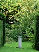 Armillary Sundial on Column in Lawn, Hedges, Manor House, Walton in Gordano, October Photographic Poster Print by Mark Bolton, 18x24