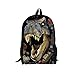 HUGSIDEA Cool 3D Animals Children School Book Bag Kids Printing Backpacks