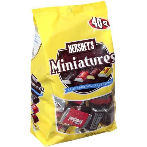 Hershey's Chocolate Miniatures 40 OZ (1.13kg)