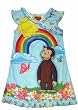 Curious George Beautiful World Rainbow Nightie for girls