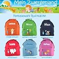 Kindergartenrucksack mit eigenen Namen & Wunschmotiv