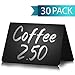 30 Pack Mini Chalkboard Tent Signs 4