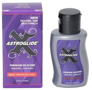 Astroglide Personal Lubricant, X Premium Silicone, 2.5-Ounce Bottle