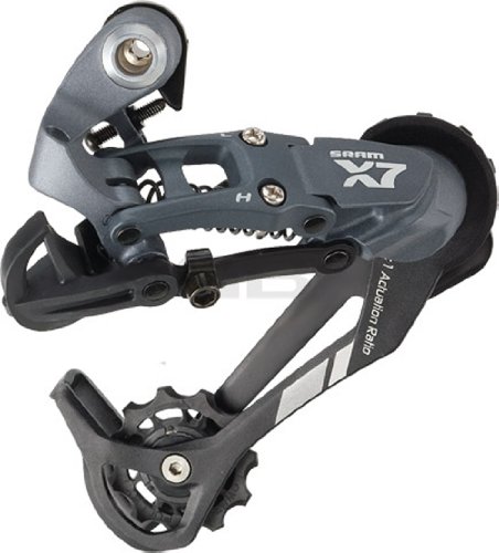 SRAM X.7 9-Speed Rear Derailleur Short Cage '11 (Grey)