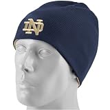 adidas Notre Dame Fighting Irish Navy Blue-Gold Basic Logo Reversible Beanie
