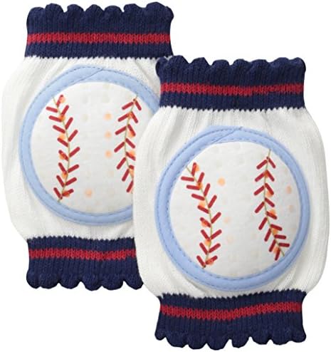 Skidders Baby-Boys Newborn Knee Pads Baseball