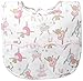 Mud Pie Baby Girls' Ballerina Laminated Bib