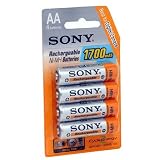 Sony NHAAB4DL 4x AA Rechargeable 1700mAh blister pack