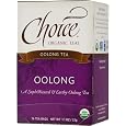 Sale Choice Organic Oolong Tea, 1.1 Ounces 16-Count Box (Pack of 6)