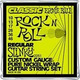 Ernie Ball 2251 Ernie BallClassic Rock N' Roll Regular Slinky Electric String Set (10 - 46)