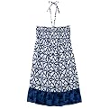 Girls' Xhilaration&reg; Sleeveless Woven Dress - Blue