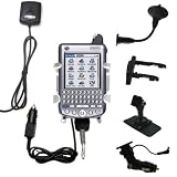 Car / Auto Multi Adapter Mount Holder GPS Navigation Kit for the PalmOne Tungsten W with built in charger - Gomadic Brand