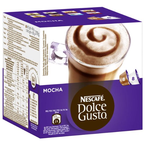 Nescaf� Nescaf�-Kapseln Dolce Gusto Mocha je 8 Kakao- und Kaffeekapseln