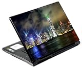 Victoria Harbor Hong Kong Decorative Protector Skin Decal Sticker for 17" Laptop Computer