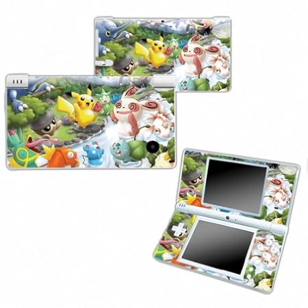 POKEMON PIKACHU Design Nintendo DSI NDSI DSi NDSi Vinyl Skin Decal Cover Sticker Protector (Matte Finish)+ Free Screen Protector