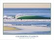California Classics "Newport River Jetties" Surfing Poster