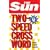 The "Sun" Two-speed Crossword: Bk. 10