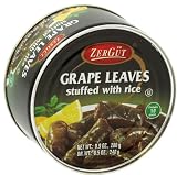 Zergut Stuffed Grape Leaves, 9.9-Ounce Cans (Pack of 12)