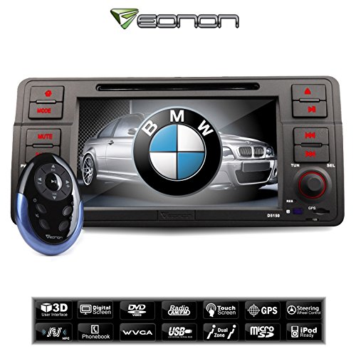 Eonon D5150 BMW 3series E46 InDash 7Inch LCD Touch Screen DVD