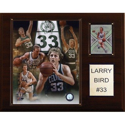 NBA Boston Celtics Larry Bird Player Plaque