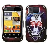 MyBat Lightning Skull Faceplate Snap-On Cover Case for Motorola Citrus WX44 ....