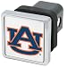 Auburn Tigers Chrome Trailer Hitch Cover